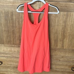 Nike running racerback tank size M